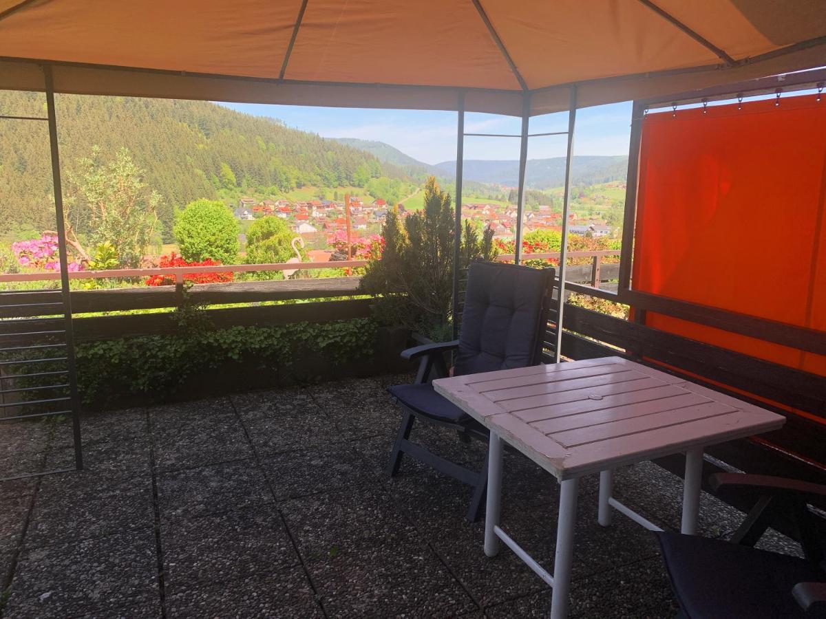 Appartement Mit Herrlicher Aussicht Uebers Murgtal Baiersbronn Buitenkant foto